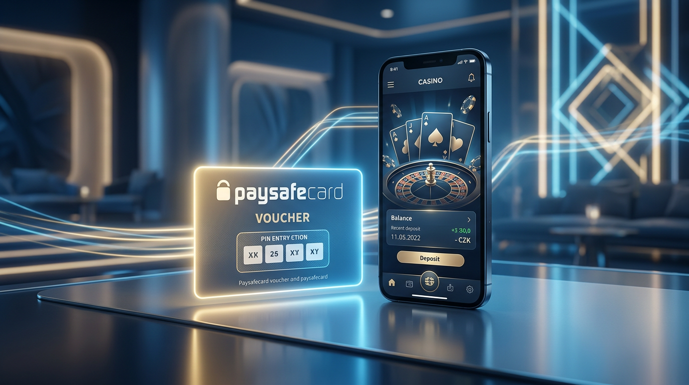 Paysafecard voucher a luxusní online casino rozhraní