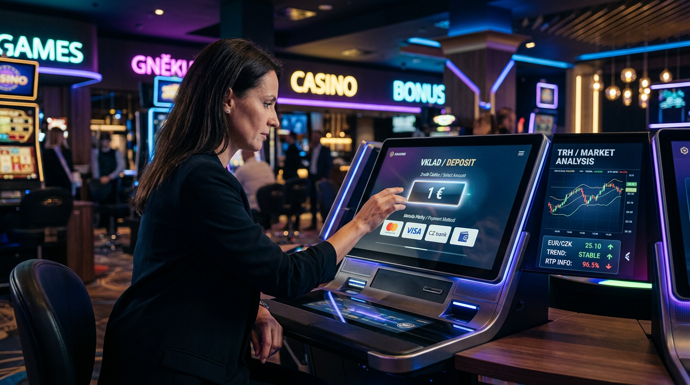 Casino vklad 1 euro (1€) v České republice 2026