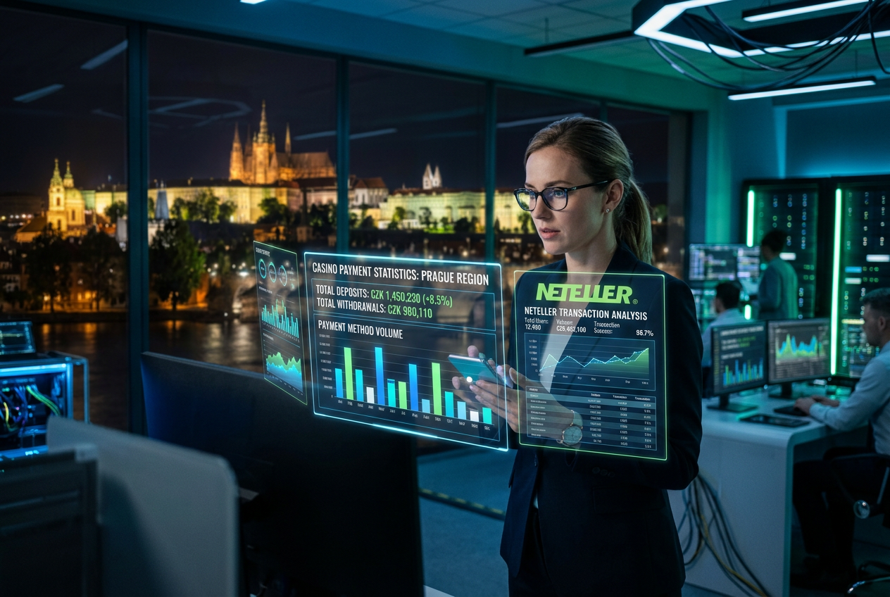 Analýza trhu online kasin a statistiky plateb Neteller